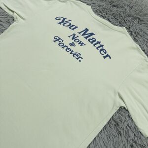 You Matter Demetrius Harmon Shirt Large Green Blue Now And Forever Pullover Mens